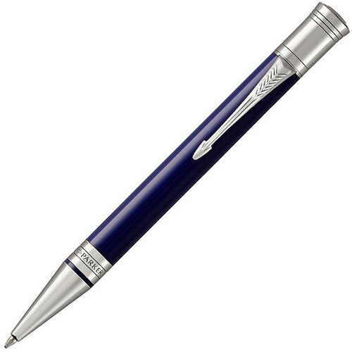 Parker Kemični svinčnik Duofold Classic, modro srebrn Slike