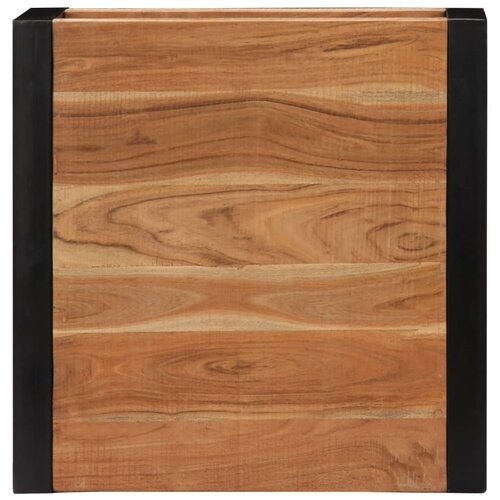  Stolić za kavu od masivnog bagremovog drva 60 x 60 x 40 cm Slike