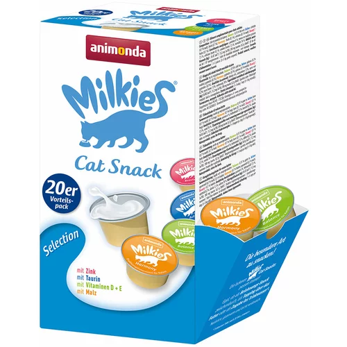 Animonda Multi pakiranje Milkies Selection - Mix I: 20 x 15 g