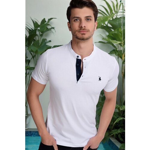 Dewberry T8560 T-SHIRT-LIGHT WHITE Cene