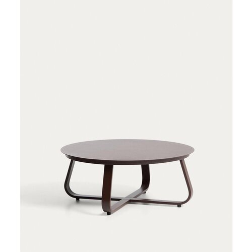Kave Home Kovinska okrogla vrtna klubska mizica &amp;oslash; 80 cm Tamaris &amp;ndash; Slike