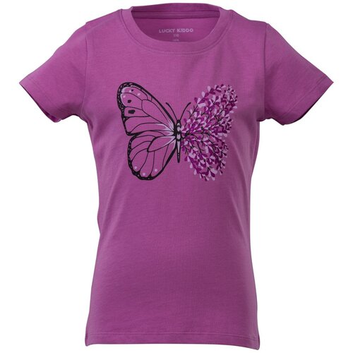 Lucky Kiddo majica KR LK-KGT SS 1_25 Ž ljubičasta 140 Cene
