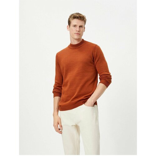 Koton Acrylic Knitwear Sweater Half Turtleneck Slike
