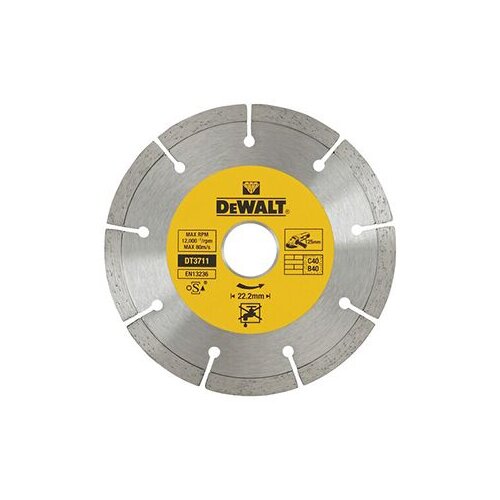  Ploča rezna dijamantna fi 125 DT3711 DeWALT Slike