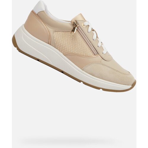 Geox Beige women&amp;#039;s sneakers Cristael - Women&amp;#039;s Slike