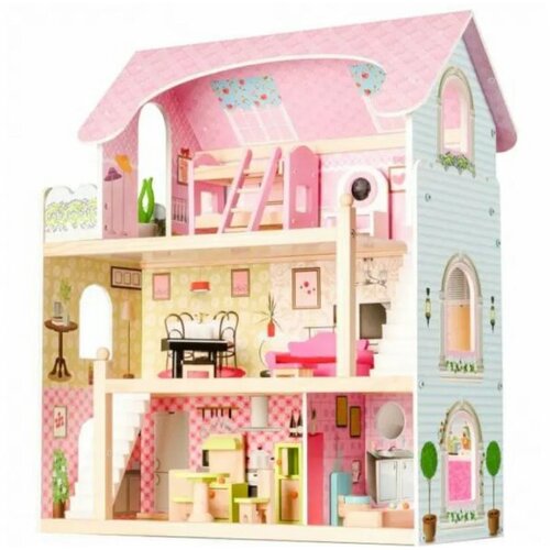ECO TOYS drvena kućica za lutke fairy tale residence ( ZA-4110 ) Cene