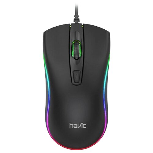 Havit Gejmerski miš HV-MS72 (Crni) USB Optički 1200 DPI Slike