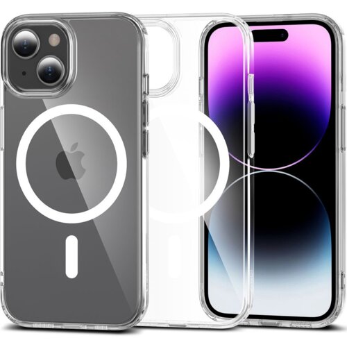 TECH-PROTECT FLEXAIR HYBRID FOR MAGSAFE OVITEK ZA IPHONE 15 CLEAR, (22069633) Cene