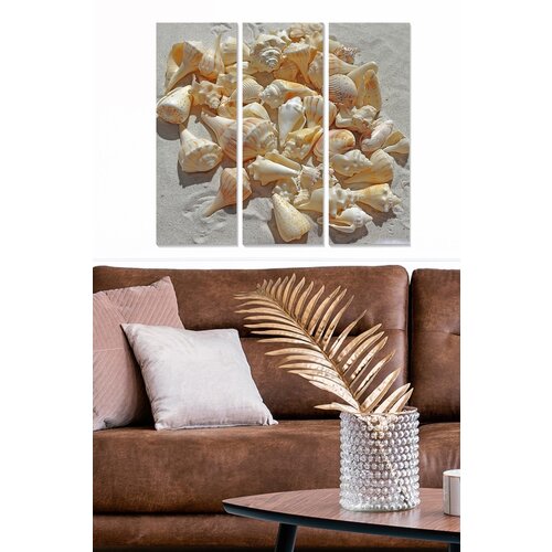 Wallity MDF1235586 multicolor decorative mdf painting (3 pieces) Slike