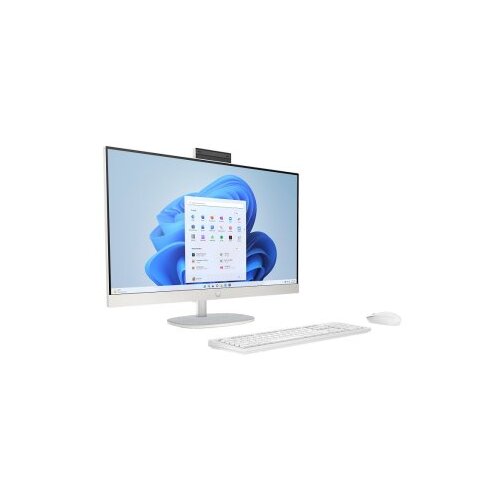 HP all-in-one 27-cr0024ny (shell white) fhd ips, i5-1335U, 8GB, 512GB ssd (B8QK2EA) Slike