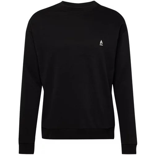 DRYKORN Sweater majica 'BENJAN' crna / bijela