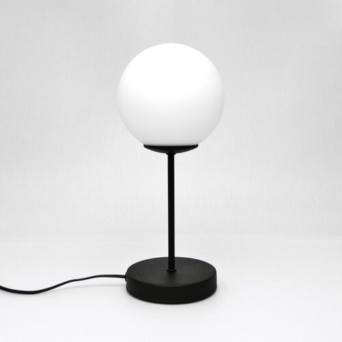  Stona lampa MOON 1xE27/15W/230V crna Slike