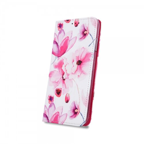 Onasi Flower preklopna torbica za Huawei P30 Lite - roza Cene