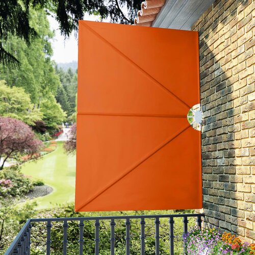  Sklopiva bočna tenda terakota 240 x 160 cm Slike
