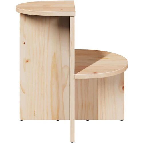  Kava Stol Prirodna 50 x 40 x 50 cm Masivna borovina Slike