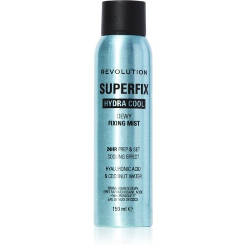 Makeup Revolution Superfix Hydra Cool pr&scaron;ilo za fiksiranje make-upa z vlažilnim učinkom 150 ml Cene
