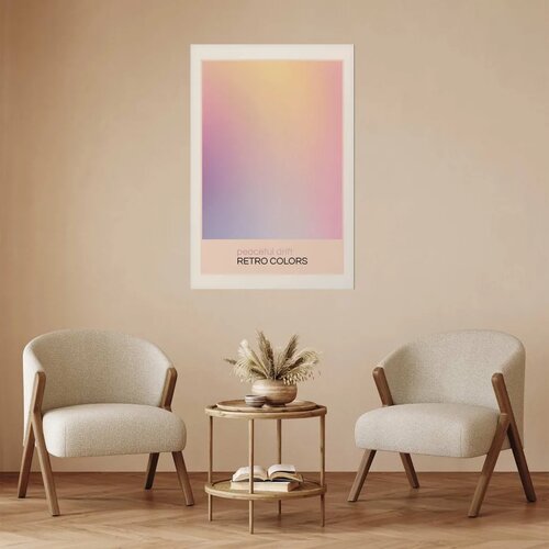  Plakat - Peaceful Drift - Delicate Pastel Shades Creating a Harmonious Whole 60x90 Bez okvira s margom Slike