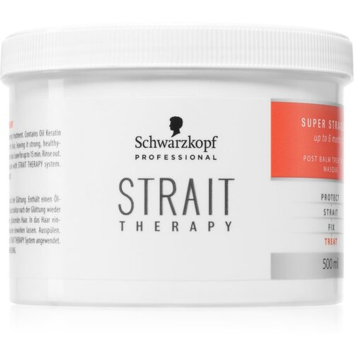 Schwarzkopf Professional STRAIT Therapy Post Balm Treatment maska za preoblikovanje za krepitev las 500 ml Cene