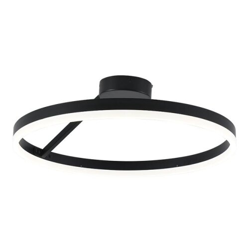  led prigu&amp;scaron;iva plafonska lampa povr&amp;scaron;inske montaže LED/40W/230V 3000-6500K crna + daljinski upravljač Slike