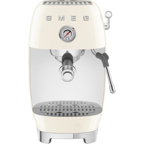 Smeg ECF03CREU Aparat za kavu s ruckom, krem boje, 50-ih godina. Cijene