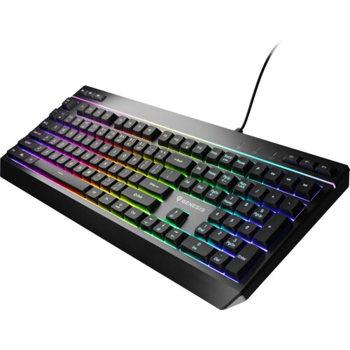 Genesis Rhod 530 tipkovnica Igranje USB QWERTY US Engleski Crno Slike