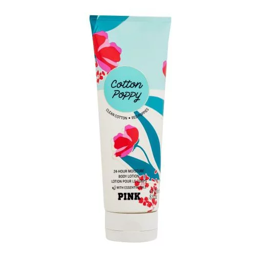 Victoria's Secret Pink Cotton Poppy losjon za telo 236 ml za ženske