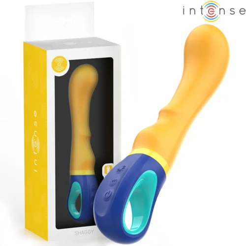 Intense Vibrator Fun Shaggy G-spot Yellow