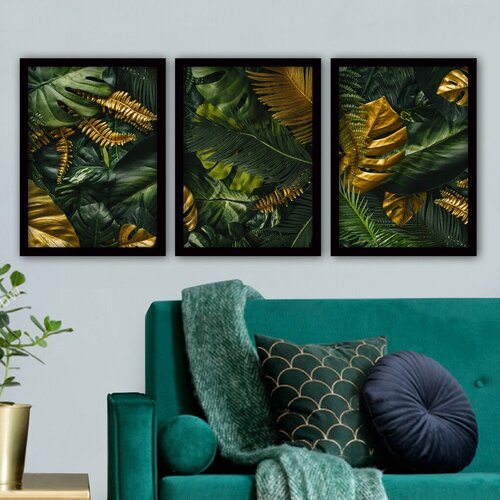 Wallity Set uramljenih slika 3SC52, 3 Dela Cene