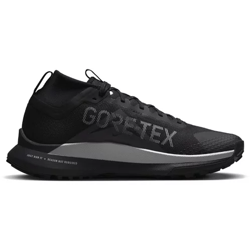 Nike Čevlji React Pegasus Trail 4 Gtx GORE-TEX DJ7926 001 Black/Wolf Grey/Reflect Silver