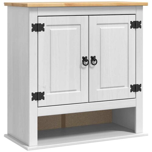 vidaXL Viseći ormarić s pohranom Corona Bijelo 70 x 33 x 71 5 cm - Bijelo Cijene
