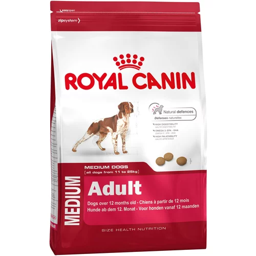 Royal Canin shn medium adult, potpuna hrana za odrasle pse srednje velikih pasmina starosti od 1-7 godina, 15 kg