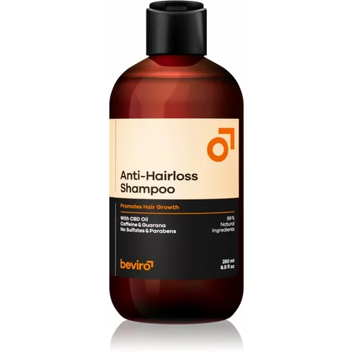 Beviro Anti-Hairloss Shampoo šampon proti izpadanju las za moške 250 ml