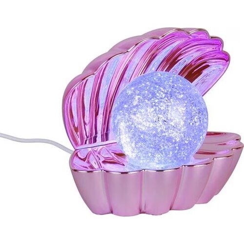 REALITY LED stona lampa Shelly roze 0,8 W USB Slike
