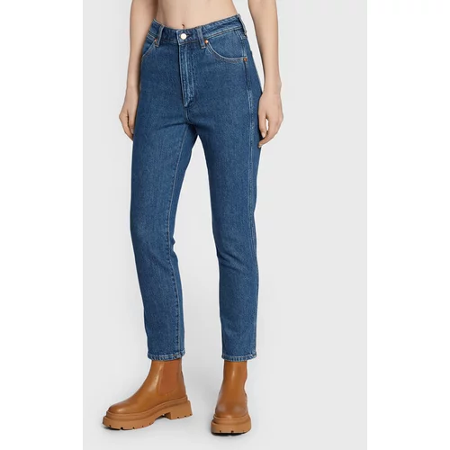Wrangler Jeans hlače Walker 677 W2HC38X26 112321440 Modra Slim Fit