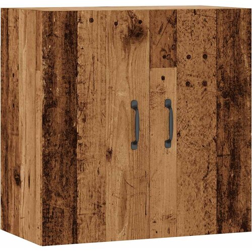 Maison Chic Stenska omarica - Zidna omarica starinski les 60x31x60 cm inženirski les iu346, (22062728) Slike
