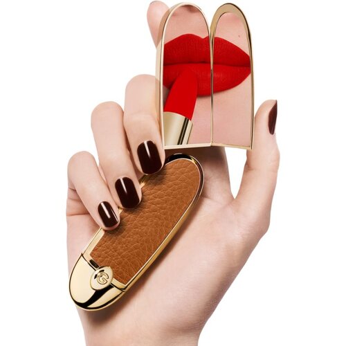 Guerlain Rouge G Double Mirror Jewel Case futrola za ruž sa zrcalom Le Camel 1 kom Slike