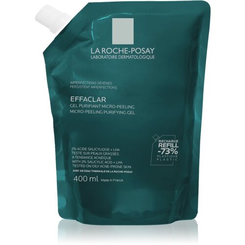 LAROCHE-POSAY Effaclar piling gel za či&amp;scaron;ćenje za masno i problematično lice 400 ml Slike