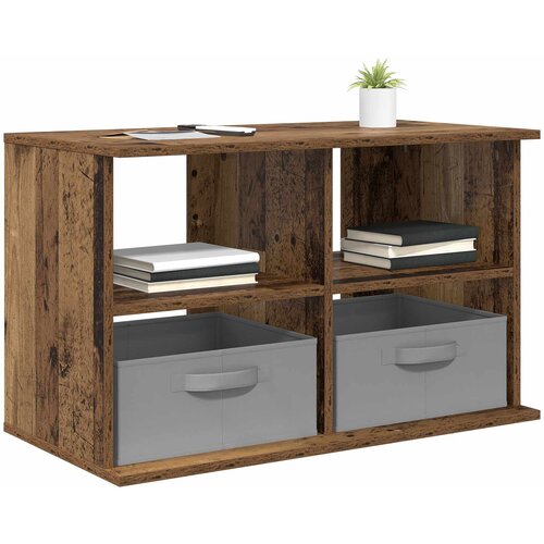  Stalak za TV s ladicama Staro drvo 79 x 40 x 48 cm Slike