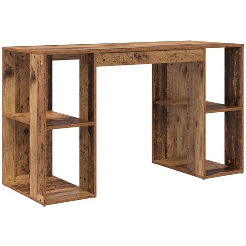 vidaXL Rjava pisalna miza Stari les Trden predelan les Standardna Cene