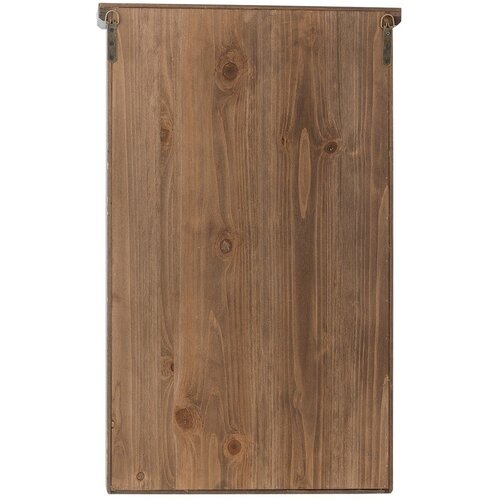 Bloomingville Crna viseća vitrina od masivne jele 50x80x14 cm Hazem &amp;ndash; Slike