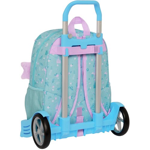  &amp;Scaron;olski nahrbtnik s kolesi Frozen Hello spring Modra 33 x 42 x 14 cm Slike