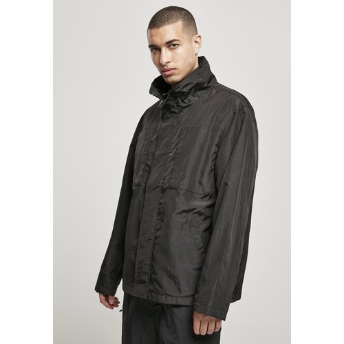 Urban Classics Nylon crepe jacket with double pocket black Slike