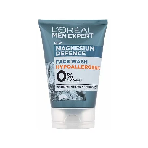 L´Oréal Paris Men Expert Magnesium Defence Face Wash hidratantni gel za čišćenje 100 ml za muškarce