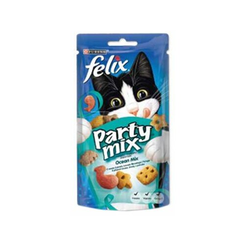 Purina Felix cat party mix ocean 60g hrana za mačke Slike