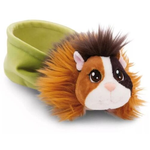 Nici Velik morski prašiček v zeleni košari - 12 cm Cene