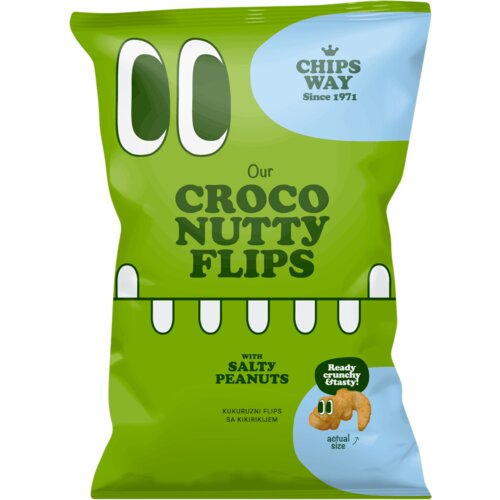 Chips Way FLIPS CACANSKI KROKODIL 150G Cene