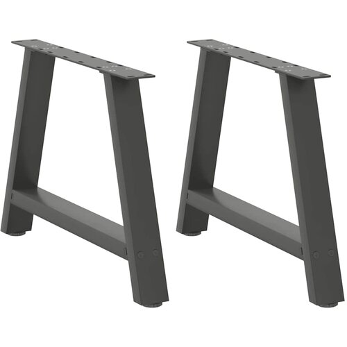  Noge za klub stolić A-oblika 2 kom antracit 60 x (42-43) cm čelik Cene