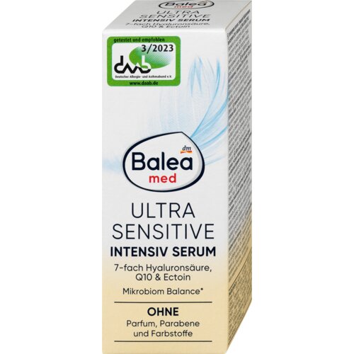 Balea MED Ultra Sensitive intenzivni serum protiv starenja 30 ml Slike