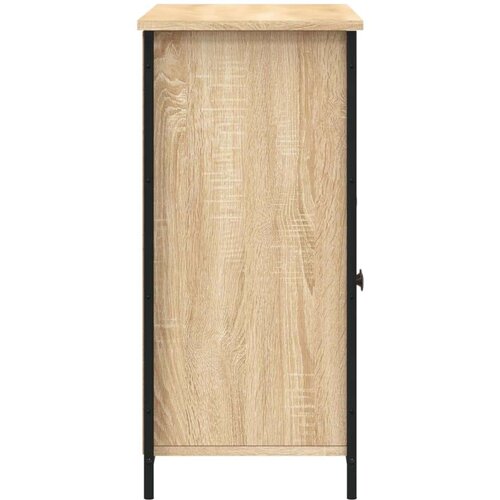 vidaXL Komoda sonoma hrast 100x35x75 cm inženirski les Cene