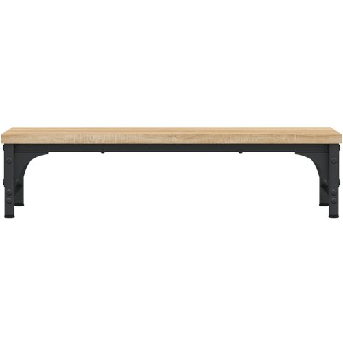  Stalak za monitor boja hrasta 55 x 23 x 14 cm konstruirano drvo Slike
